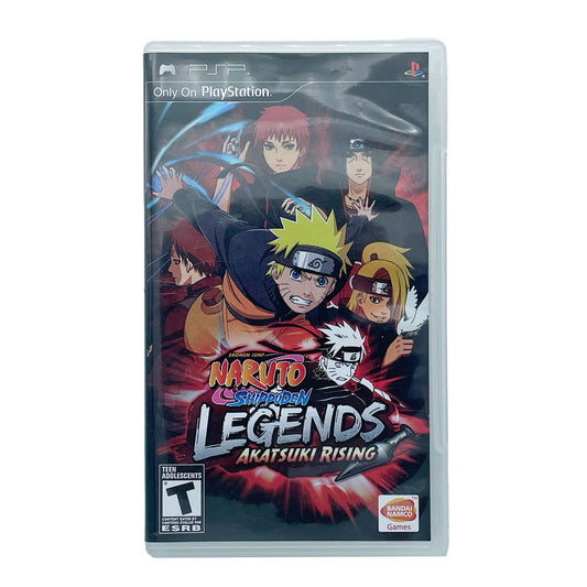 NARUTO SHIPPUDEN LEGENDS AKATSUKI RISING - PSP