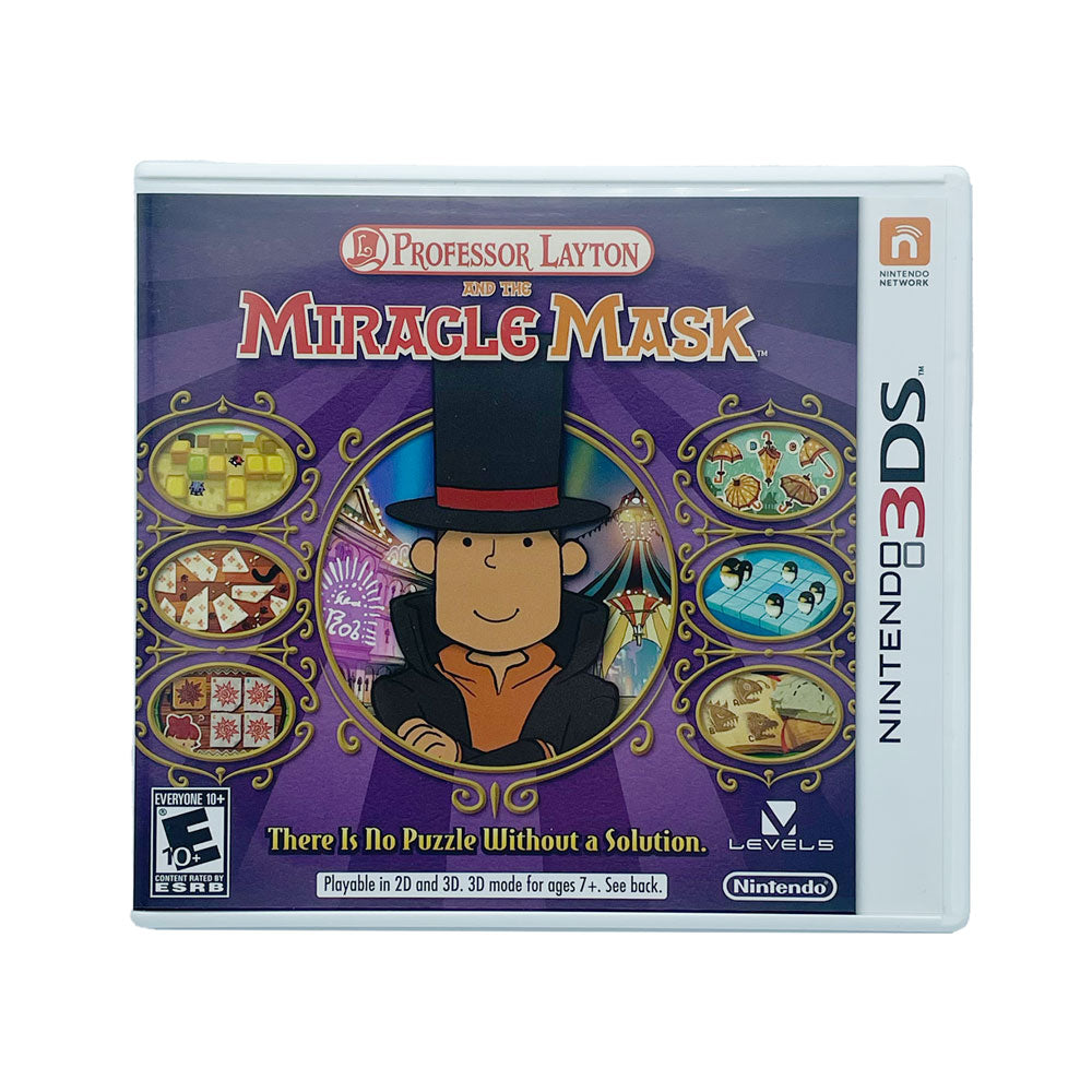 PROFESSOR LAYTON AND THE MIRACLE MASK - 3DS