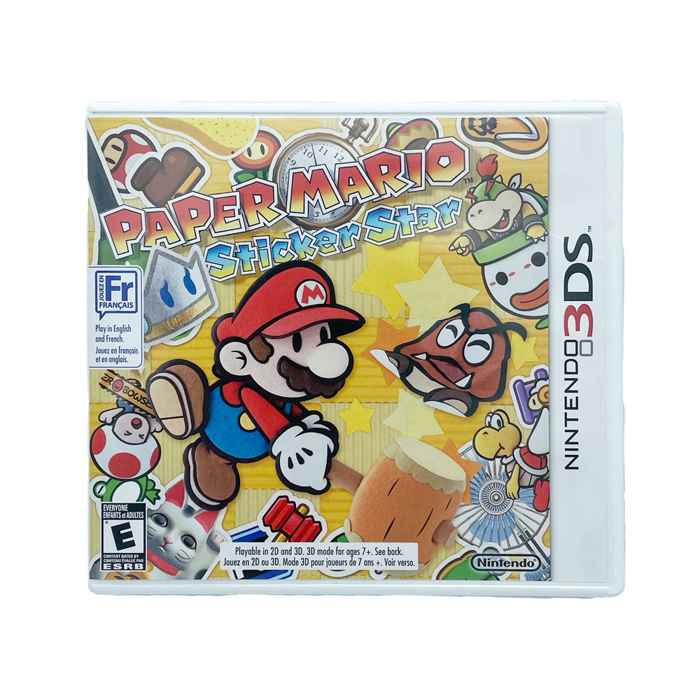PAPER MARIO STICKER STAR - 3DS