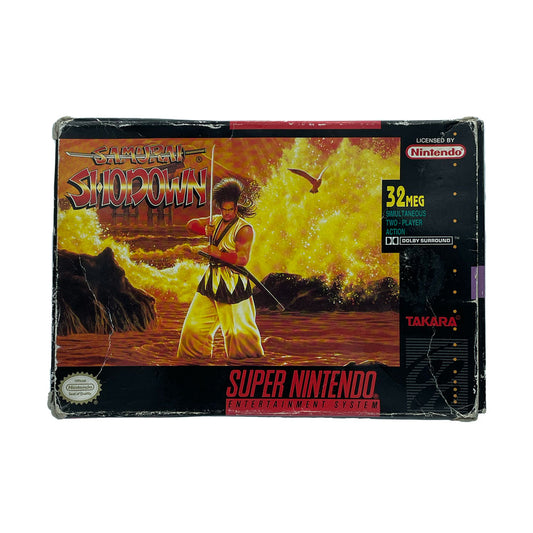 SAMURAI SHODOWN - BOXED - SNES