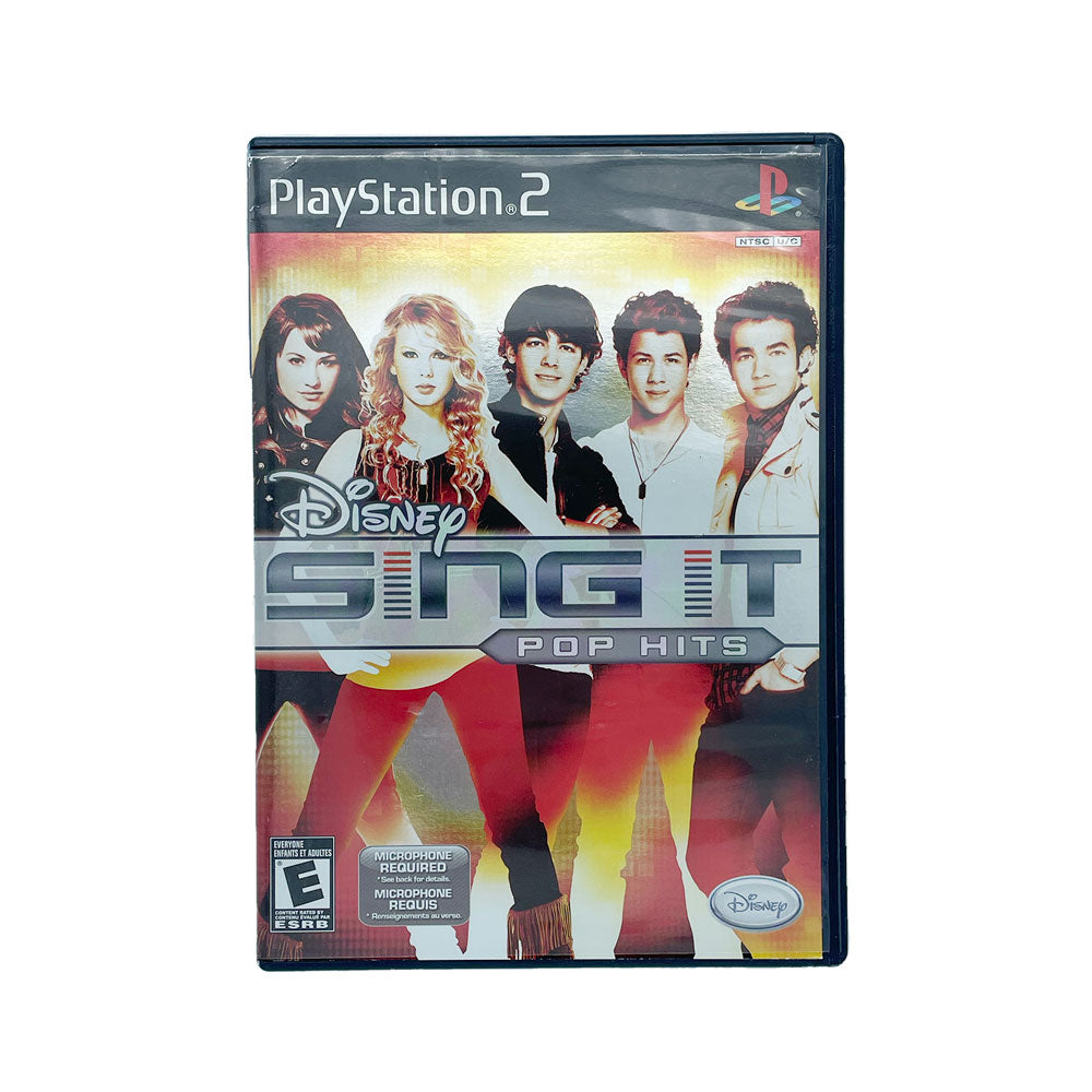 DISNEY SING IT POP HITS - PS2