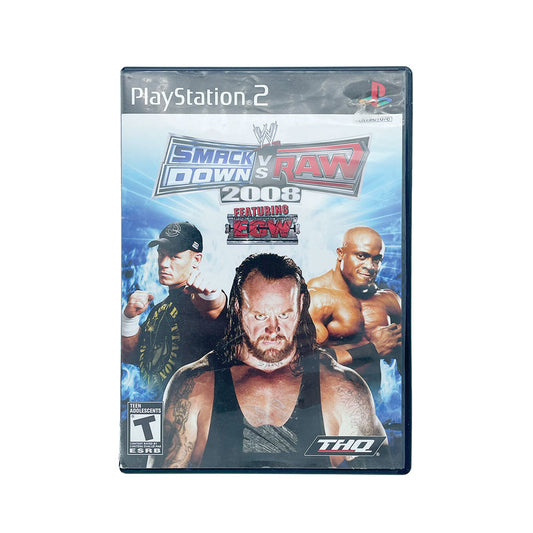 SMACK DOWN VS RAW 2008 | PS2