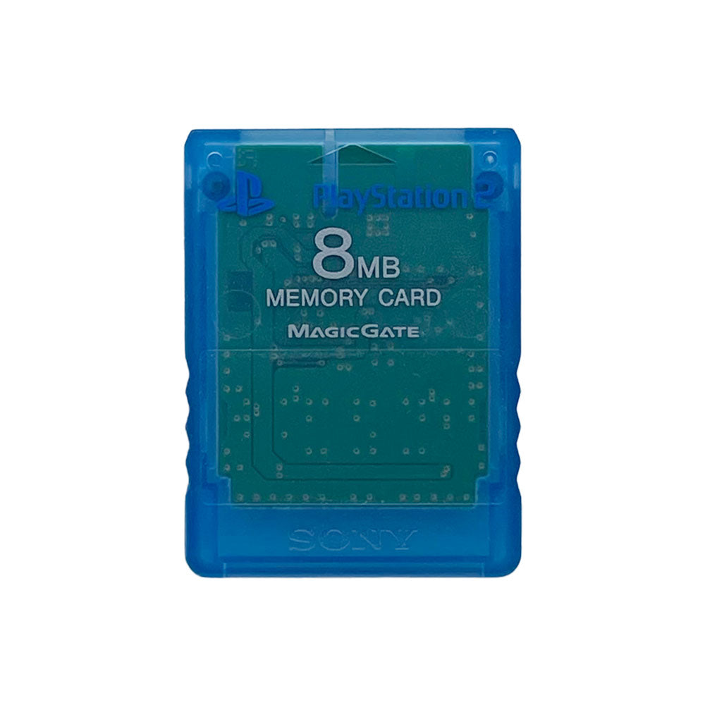 SONY MEMORY CARD FOR PS2 BLUE