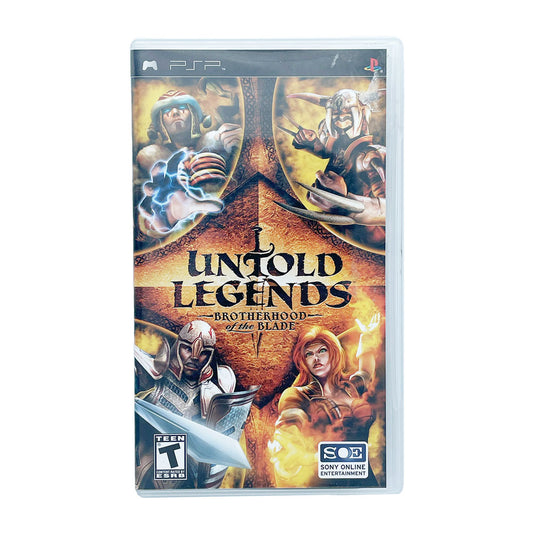 UNTOLD LEGENDS - PSP